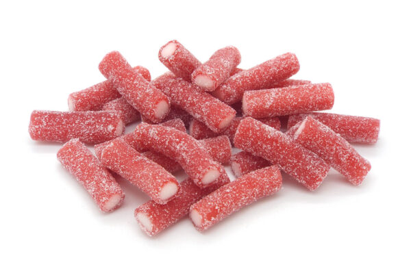 Sour Strawberry Pencil Bites