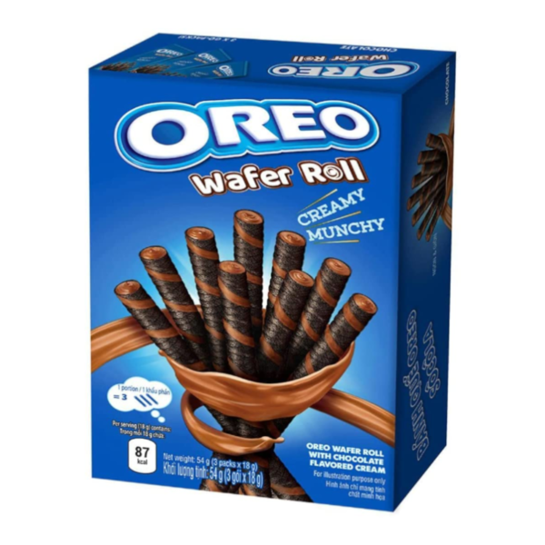 Oreo Chocolate Wafer Rolls