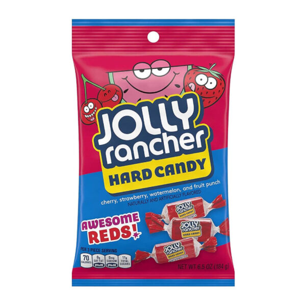 Jolly Rancher Awesome Red Hard Candy Peg Bag 184g