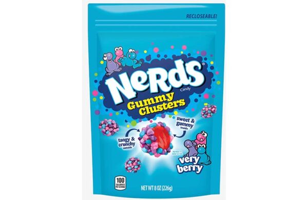 Nerds Very Berry Gummy Cluster 226g Large Pouch