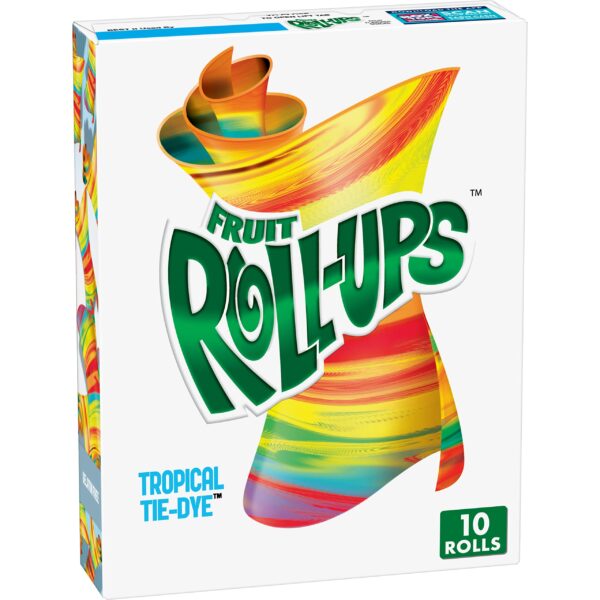 Fruit Roll Ups Tie Dye Box of 10