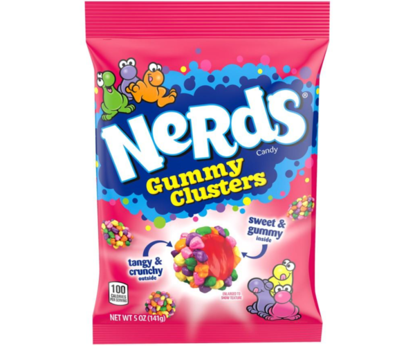 Nerds Gummy Clusters Peg Bag