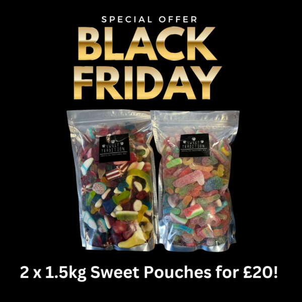 2x 1.5kg Pick & Mix Pouches (BLACK FRIDAY SALE)