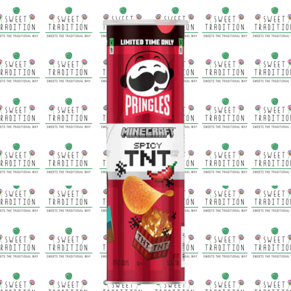 Pringles Spicy TNT Minecraft LTD Edition