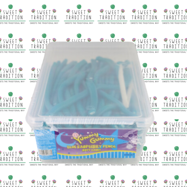 Blue Raspberry Pencils Full Tub