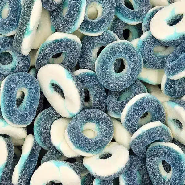 Create Your Own Pick & Mix - Fizzy Blue Raspberry Rings