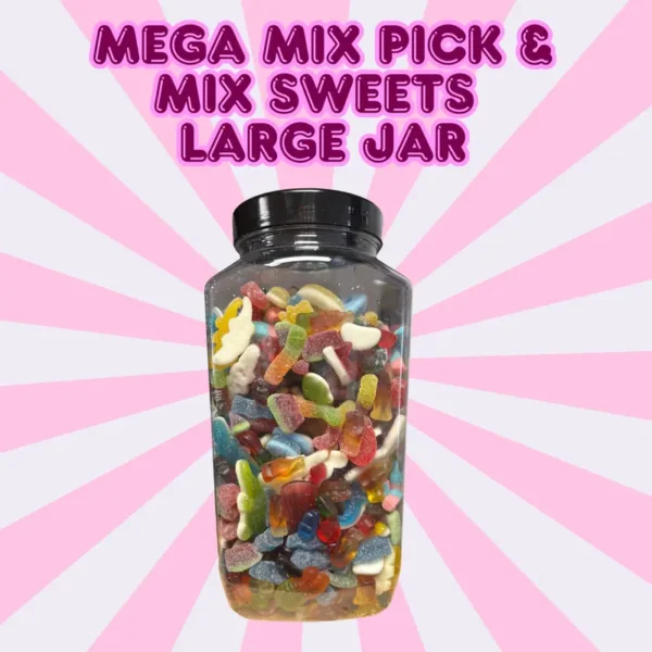 Giant Pick & Mix Sweet Jar 3KG