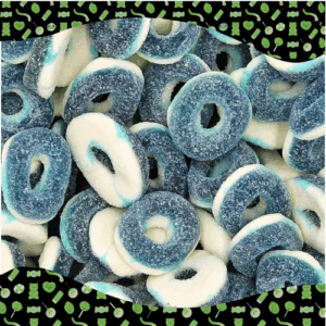 Fizzy Blue Raspberry Rings