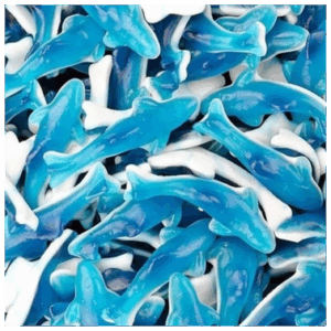 Giant Blue Raspberry Dolphins