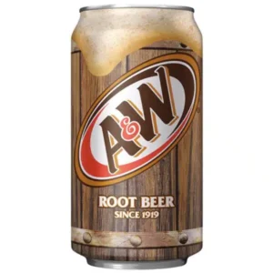 A&W Root Beer Can