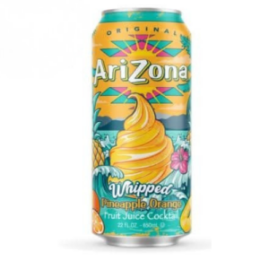 Arizona Whipped Pineapple Orange Cocktail Can