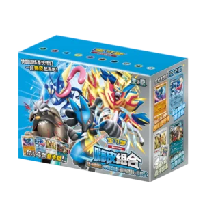 Pokemon TCG Chinese 151 set Happy Combo Lucaio/Greninja/Zamazen/Mabosstiff
